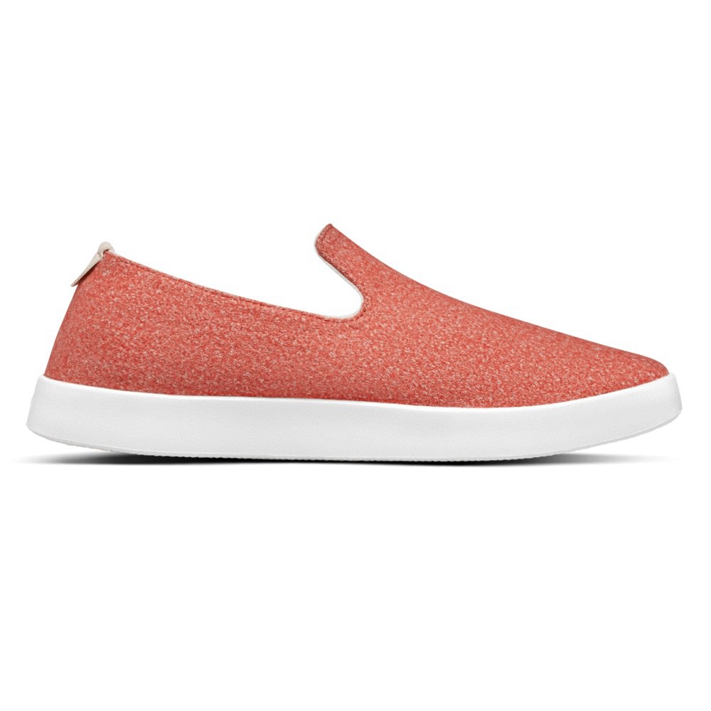 Allbirds Women\'s Slip-Ons Orange - Wool Loungers - 32487RZNU